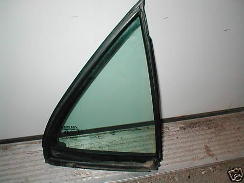 1998-2001 honda accord rear corner glass vent window