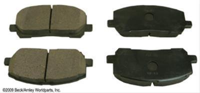 Beck/arnley 089-1658 disc brake pad toyota highlander