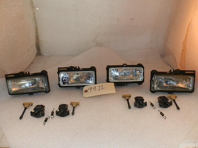 Set of 93 94 95 96 97 chevy camaro z28 factory left & right headlamp headlights