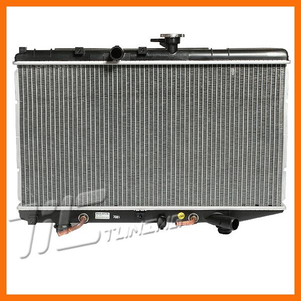 Radiator for 01 02 kia rio 1.5 l4 at base sedan cinco 4/5dr 2001-2002 auto 1 row