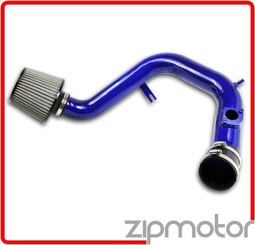 03-06 toyota matrix xrs cold air intake induction + filter system kit blue 04 05