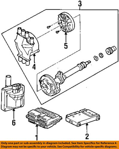 Gm oem 10452459 distributor cap