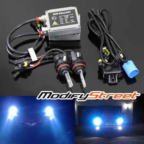 9007/hb5 10000k plasma blue bi-xenon hi-low ac ballast hid headlights kit