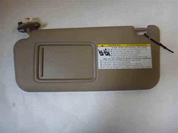 2010 toyota rav4 drivers sunvisor oem