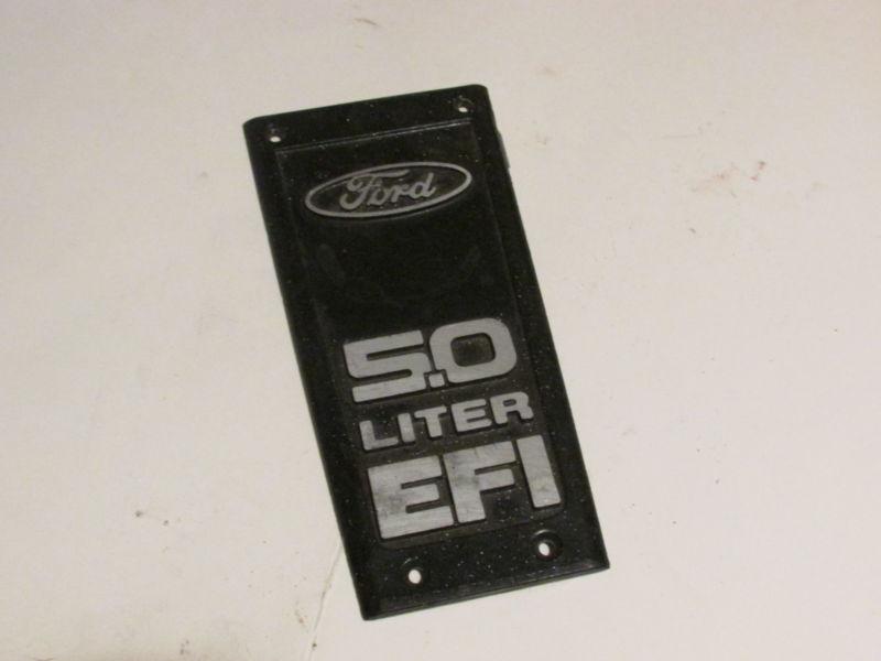 Mustang gt 5.0 1986 - factory fuel injection intake cover plate