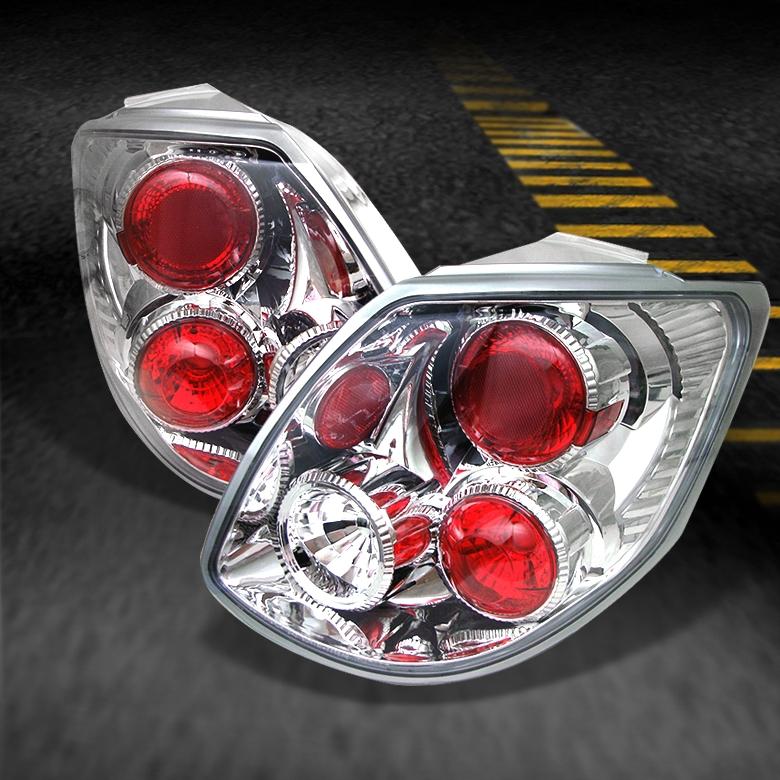 03-05 toyota matrix base xr xrs wagon euro clear tail brake lights lamps pair