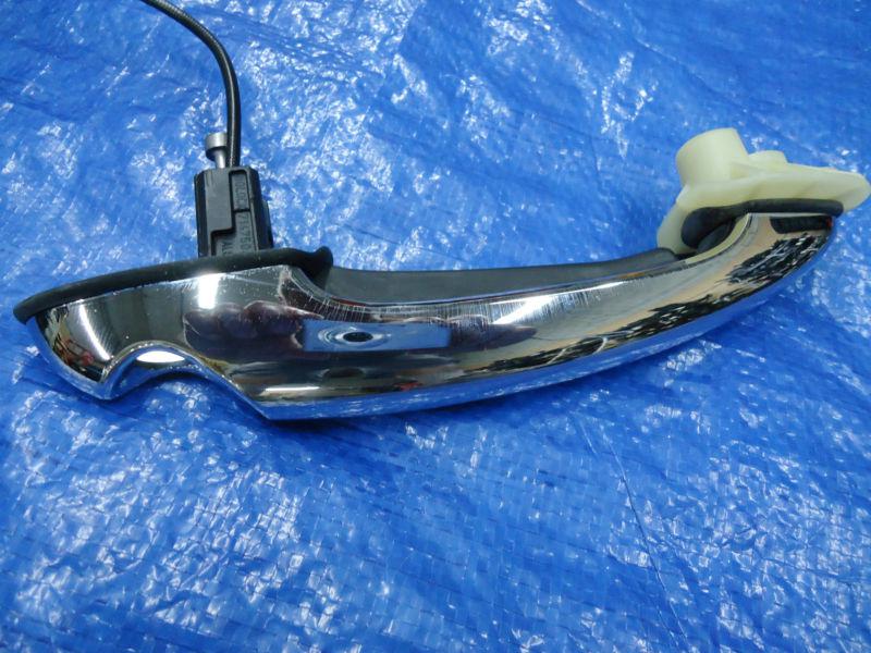 2002-2008 mini cooper r50 r52 r53 left chrome grab handle lock opener oem