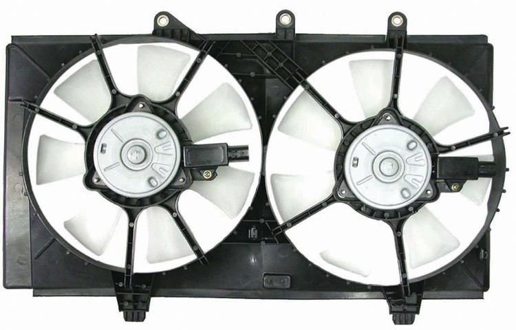 Depo ac condenser radiator cooling fan assy 01-03 dodge neon plymouth neon 2.0l