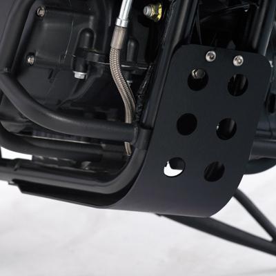 New triumph bonneville/scrambler black skid plate, part #a9708190