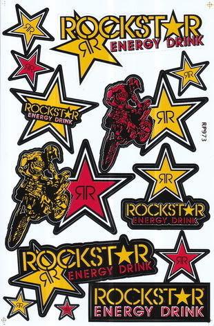 #cp#st200 rock#cp#star energy sticker decal motorcycle car bike racing moto