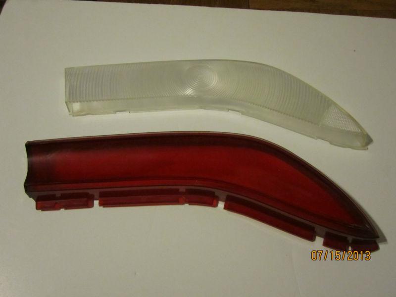 1958 edsel  corsair, citation used rear drivers side tail light lens