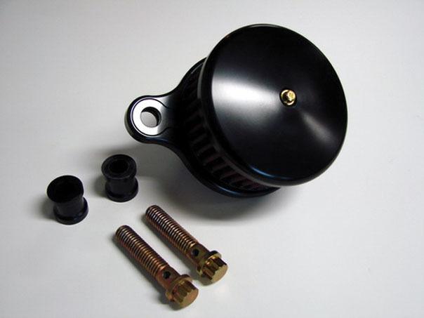 Joker machine high performance air cleaner assembly smooth blk ano h-d xl 91-06