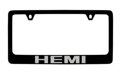 Dodge genuine license frame factory custom accessory for hemi style 3