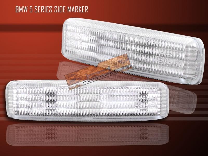 1997 98 99-01 bmw e39 528i/530i/540i side marker lights