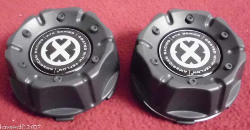 American racing wheels atx teflon custom wheel center cap caps set of 2 # 394k78