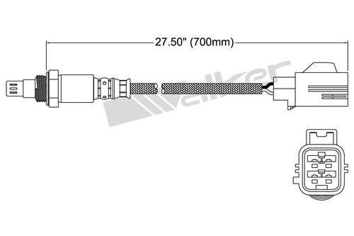 Walker products 250-54026 oxygen sensor