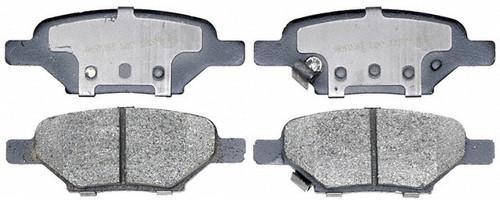 Acdelco advantage 14d1033ch brake pad or shoe, rear-ceramic brake pad