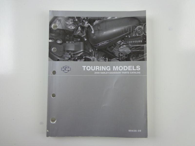 Harley davidson 2009 touring models parts catalog 99456-09