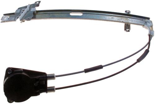 Window regulator, manual front right 1998-95 protege platinum# 1330748