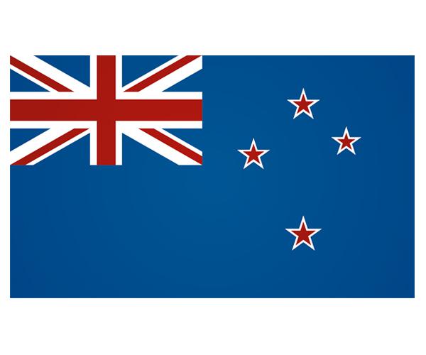 New zealand flag decal 5"x3" vinyl car window bumper sticker zu1