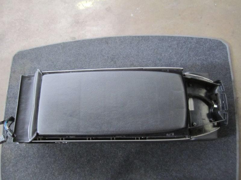 Bmw e65 e66 rear console assy black oem 760li 750 745 b7 