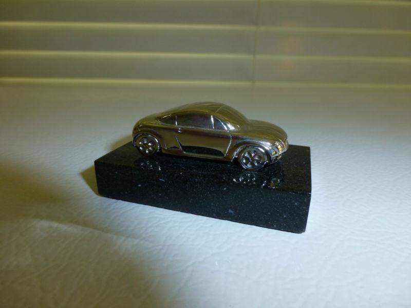 Audi tt chrome paper weight genuine audi 