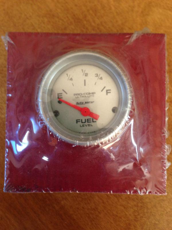 Auto meter pro comp ultra lite #4314 fuel level gauge 2 1/16