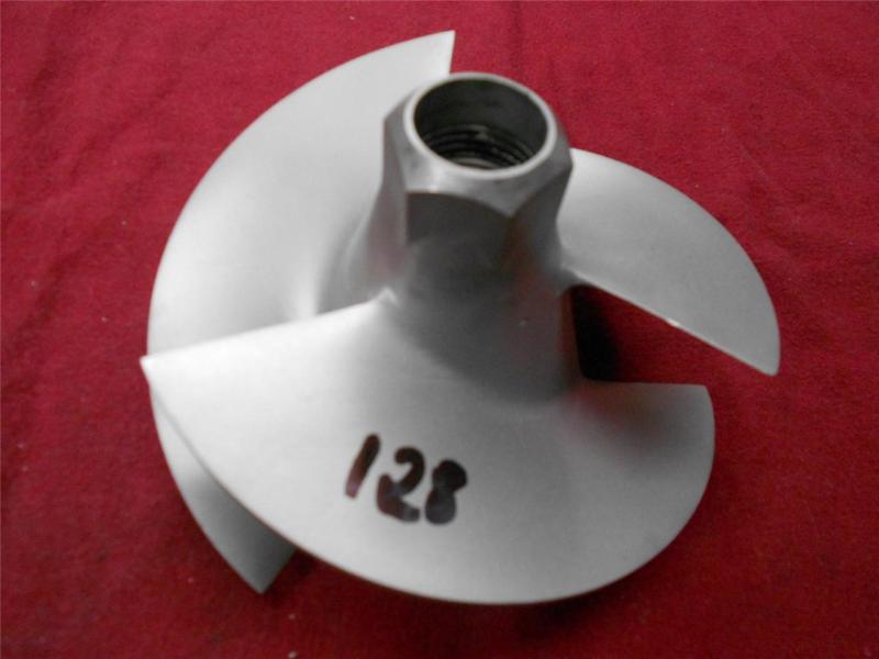 Skat trak stainless steel impeller kawasaki 550 prop 1982-1989 jetski jet ski 16