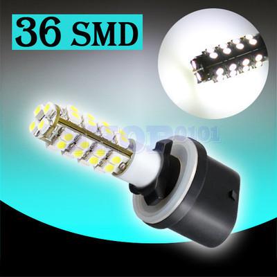 880 890 pgj13 36 smd pure white car fog tail signal 36 led car light bulb lamp