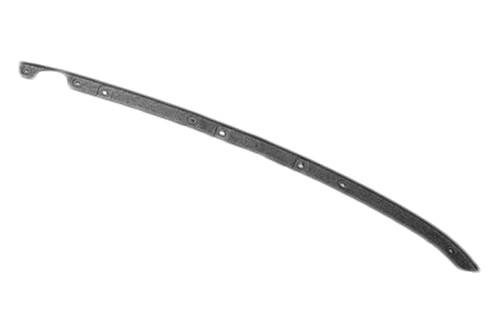 Replace gm1046103 - chevy camaro front driver side bumper molding