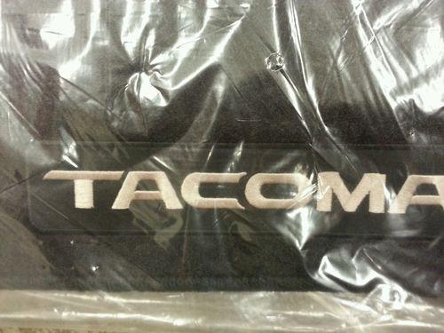 Toyota tacoma double cab floormats black 2012-2013