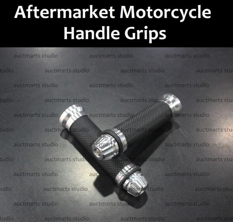 For universal yamaha yzf r1 r6 7/8" 22mm handle grips st2 silver d