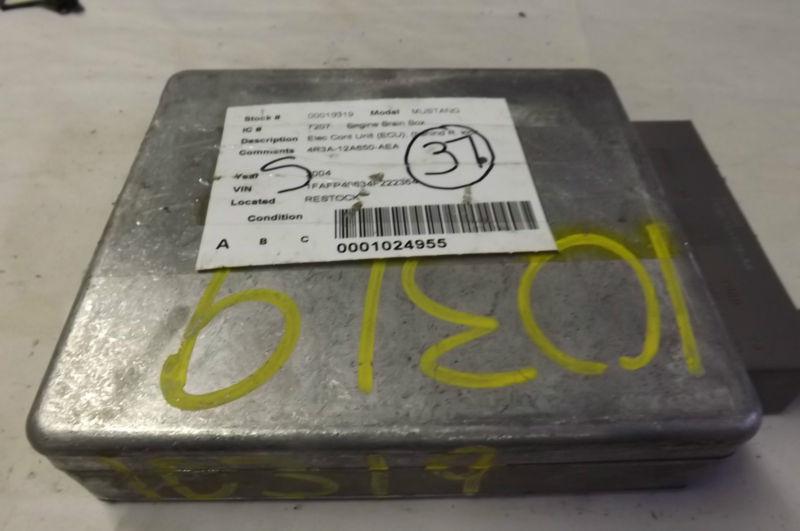 2004 ford mustang 3.9l ecu ecm engine computer 4r3a-12a650-aea oem