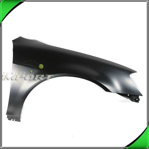 2002-2006 nissan altima passenger front fender primered black steel primed right