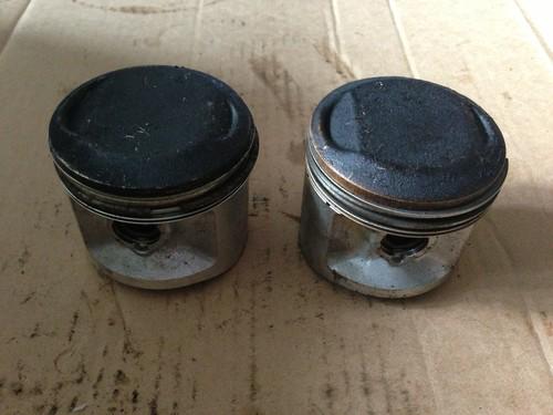 75-76 honda cj360t piston pair