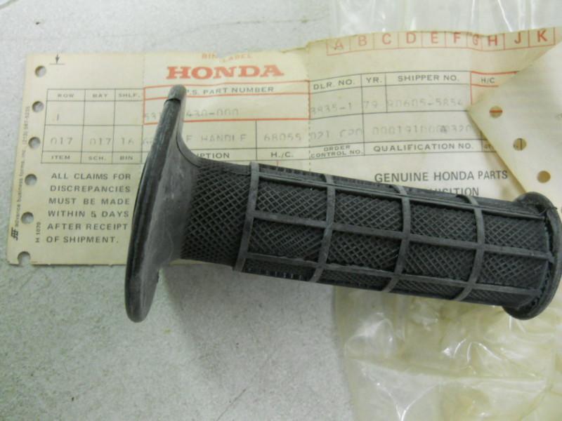 Honda nos cr125, cr250, cr450, cr480, cr500, l handle grip, # 53166-430-000  d20