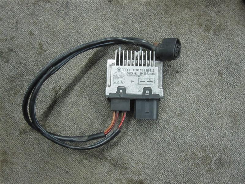 Audi s4 a4 a6 s6 fan control module a/c