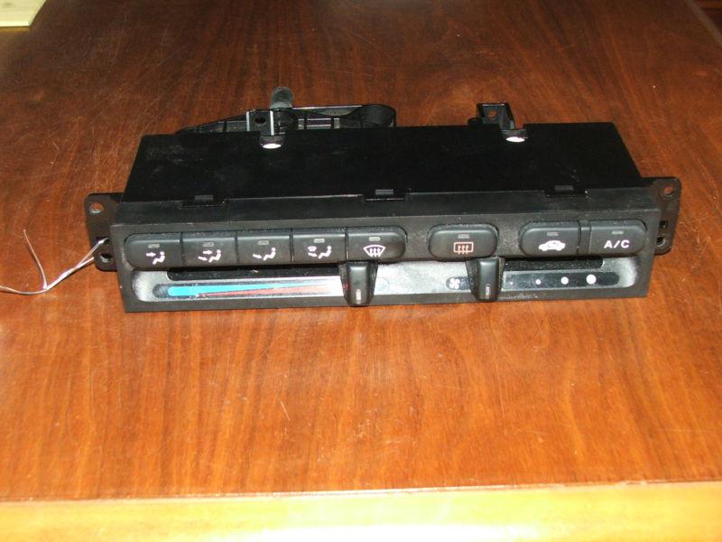 Heater controls 98 honda prelude