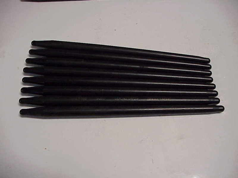 8 nascar 1/2" single taper pushrods 9.250" long-.188" wall  arca  imca ump 