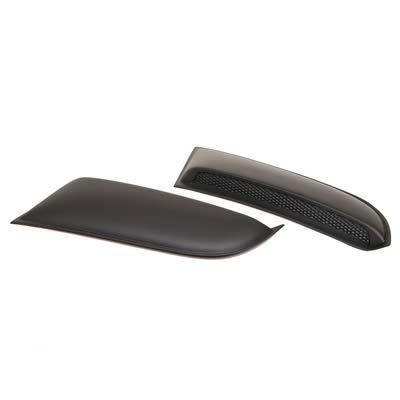 Summit racing wl27467 quarter panel ducts abs plastic black ford mustang pair