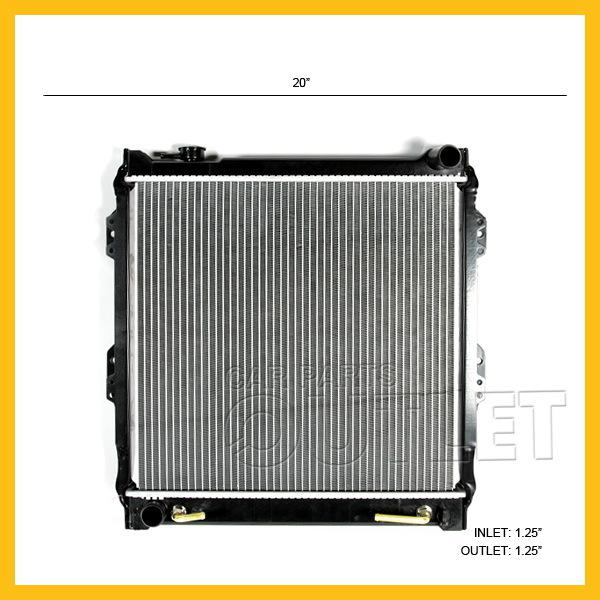 1988-1995 toyota pickup 4wd radiator 3.0l v6 auto 1990 1991 1992 1993 4runner at