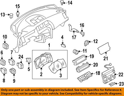 Nissan oem 251501lb0a switch, ignition starter/ignition starter switch