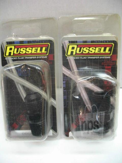 Russell 660503 proclassic -10an to 1/2in npt adapter fittings lot of 2 new