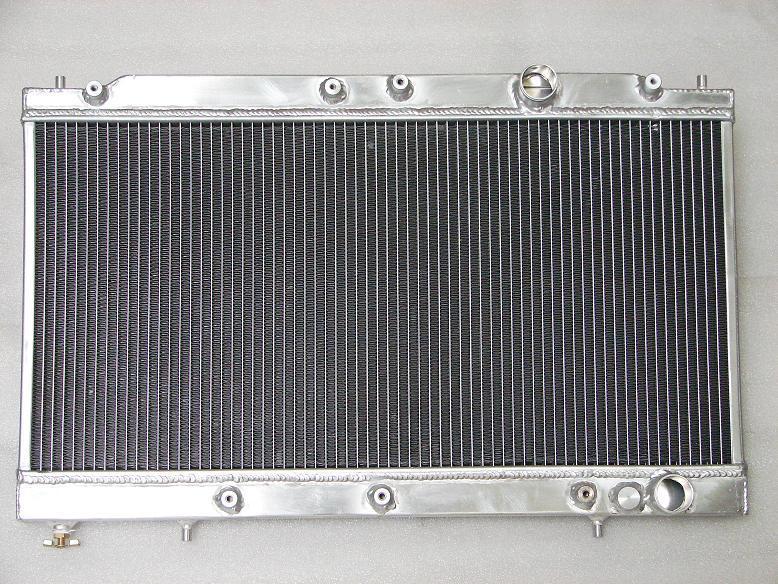 Gsp 2 row 90-94 1g dsm eclipse gst gsx /talon tsi turbo 4g63 aluminum radiator