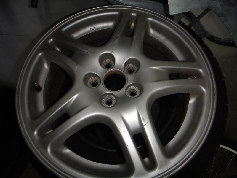 02 03 04 05 subaru impreza wrx 10 spoke wheel rim 16 x 6 1/2 oem 16" factory