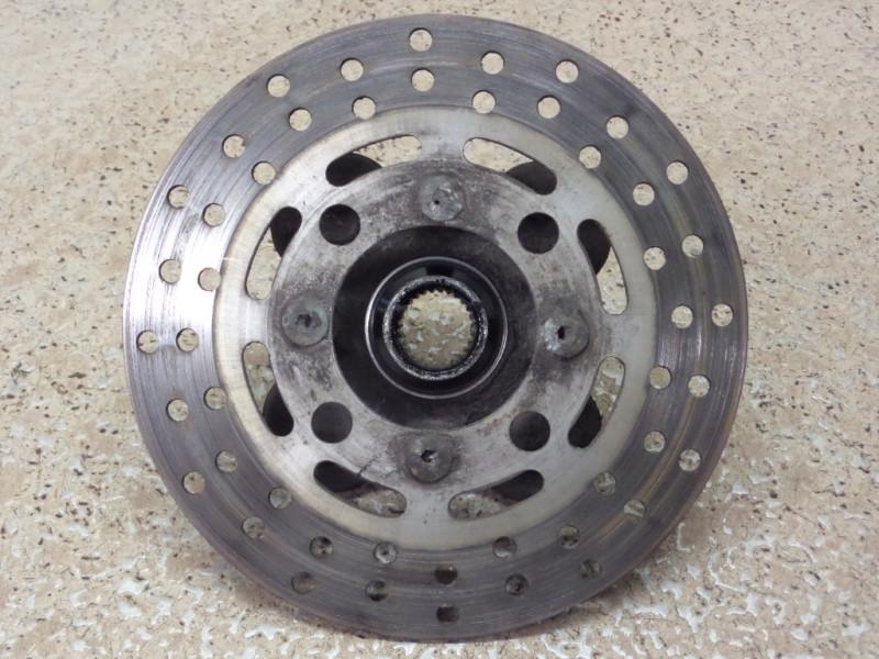 2002 yamaha grizzly 600 4x4 front wheel hub w/ rotor