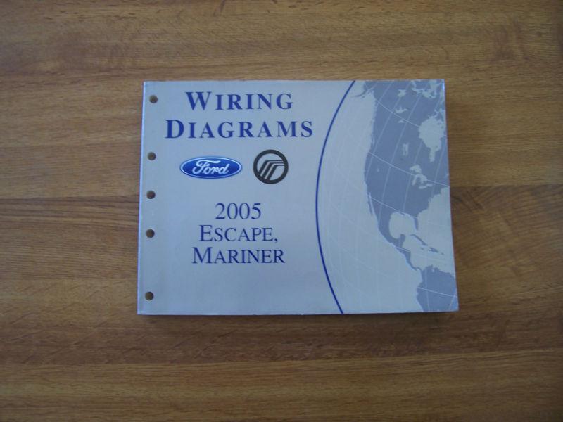 2005 ford factory escape,mariner wiring diagram manual