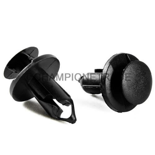 Hot style black 40 pcs 8mm auto fender clips kit for honda polaris atv sportsman