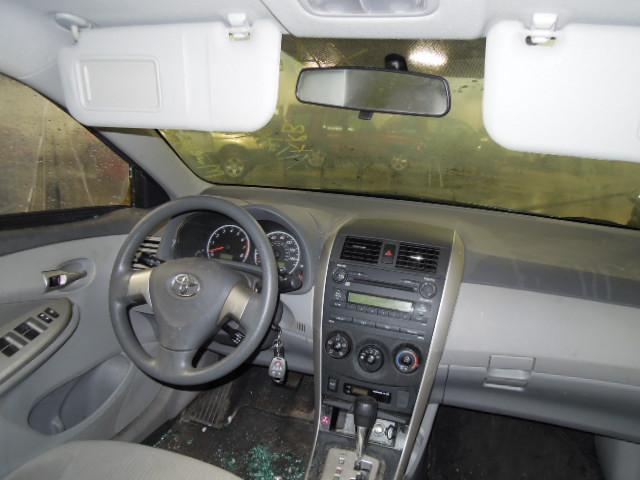 2010 toyota corolla floor center console gray 2317059