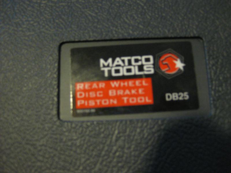 Matco tools rear disk brake piston tool